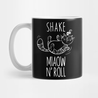 Shake Miaow and Roll-Rockabilly Cat Mug